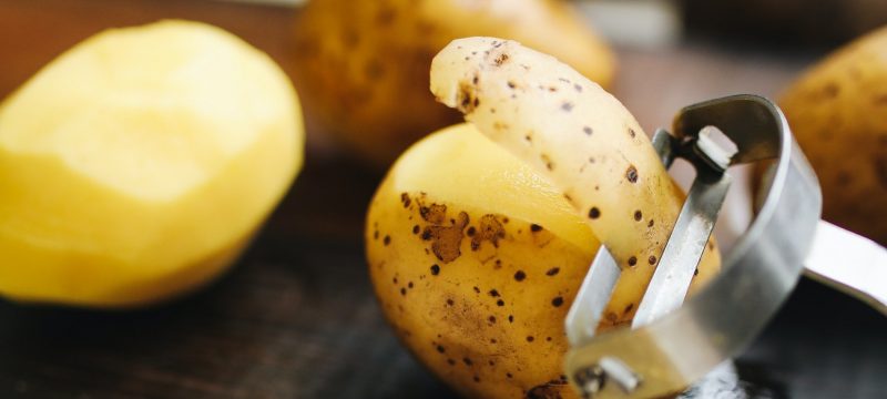 Chips de piel de patata