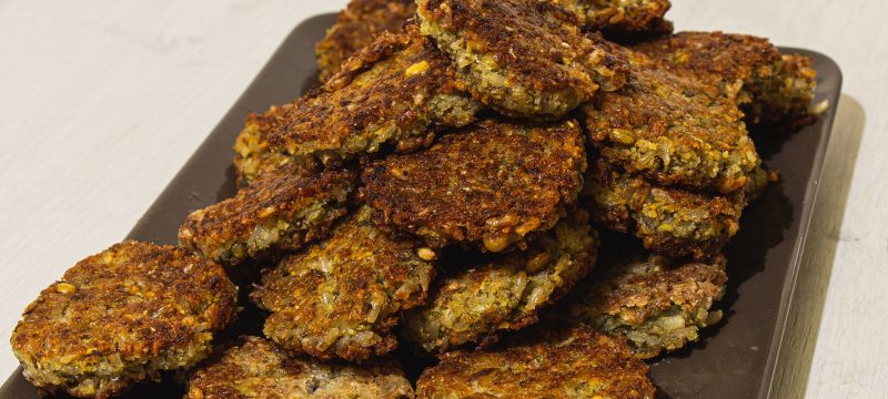 Hamburguesas de lentejas y arroz