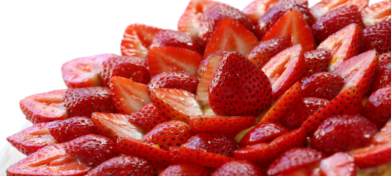 Receta dulce de aprovechamiento: tarta de fresas